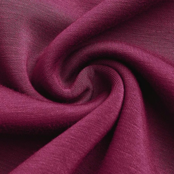 Purple Wide-Leg Pantsuit with Sleeveless V-Neck Top - Picture 8 of 9